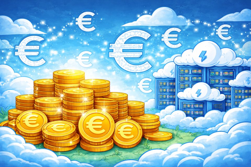 Visuel de OVHcloud et l'euro numerique : heberger l'infrastructure, sans gerer l'argent